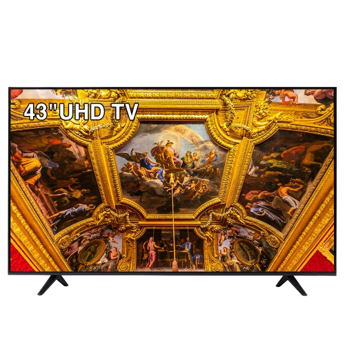 [리퍼] 메가TV 43인치(109cm) UHD 중소기업TV 소형 티비 설치배송가능